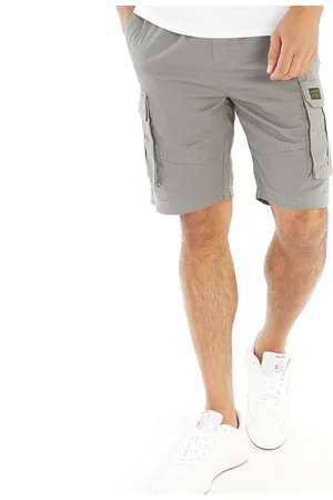 Closure London Herre Utility Cargo Shorts Stålgrå