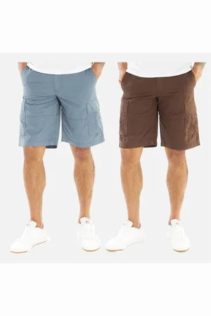 JACK & JONES JACK & JONES Herre Zeus Cargo Shorts To-pak Brun Sæl/Blå Mirage