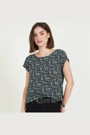 ONLY T-shirt til kvinder Balsamgrøn