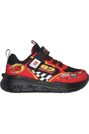 Skechers SKECHERS Drenge Skech Tracks Gore Og Rem Sneakers Rød