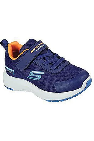 Skechers SKECHERS Drengenes Dynamiske Tread Hydrode Vandtætte Gore Og Stropper Sneakers Marineblå