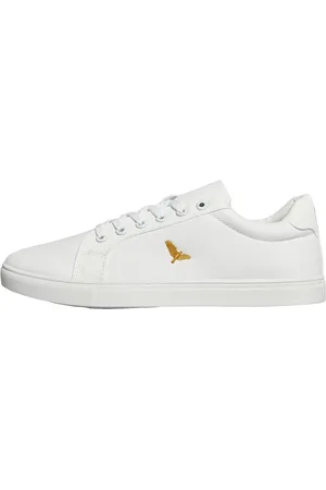 Brave Soul Hvide Canvas-Pumps til Herre Kite Eagle Mono