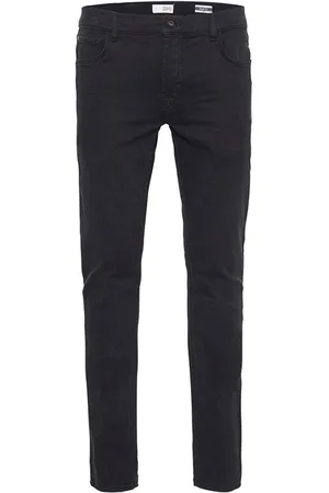 Solid Herre Tot Hybrid Jeans Med Lige Ben