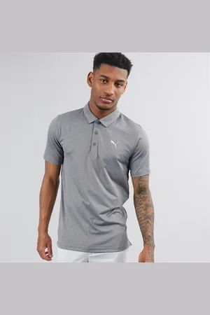 PUMA Herre Golf Icon Heather 2.0 Left Chest Kortærmet poloer