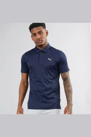PUMA Golf Polo Icon 2.0 Venstre Bryst Dyb Blå herre