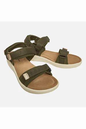 CPH Comfort Sandaler til kvinder med velcro lukning Oliven