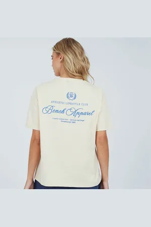 Bench T-shirt Taja Ecru til kvinder