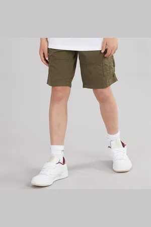 JACK & JONES JACK & JONES Drenge Zeus Cargo Shorts Olivengrøn Nat