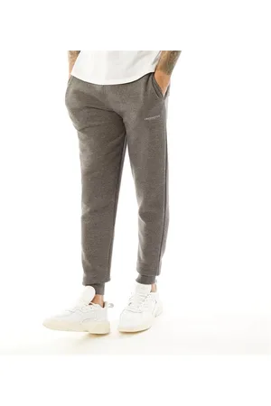 Crosshatch Herre Complainz Joggingbukser Mergel