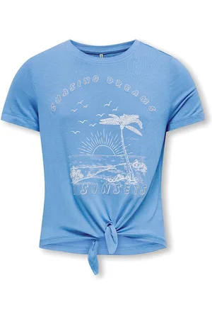 ONLY Piger Rita Shiny Knot T-shirts