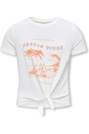 ONLY Piger Rita Shiny Knot T-shirts