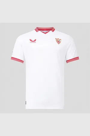 CASTORE Junior SFC Sevilla FC 23 / 24 Futbol Base Hjemme Trøje Brilliant
