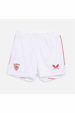 CASTORE Junior SFC Sevilla FC 23 / 24 Hjemme Shorts Brilliant / True Rød
