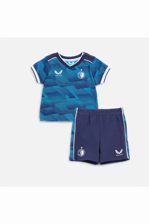 CASTORE Baby FR Feyenoord 23 / 24 Udebane Børnesæt Peacoat / Brilliant White