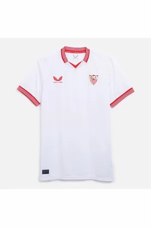 CASTORE Herre SFC Sevilla FC 23 / 24 Fodbold Base Hjemmebanetrøje Brilliant