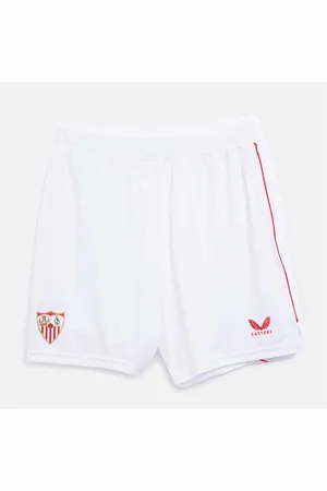 CASTORE Herre SFC Sevilla FC 23/24 Hjemme Shorts Brilliant White/True Red