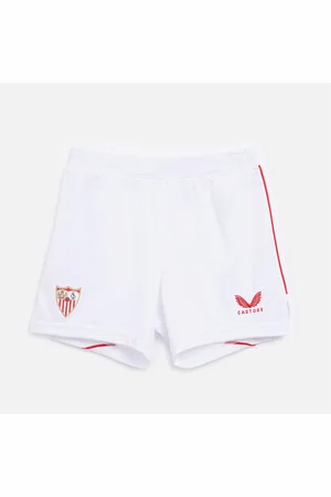 CASTORE Junior SFC Sevilla FC 23 / 24 Fodbold Base Hjemme Shorts Brilliant