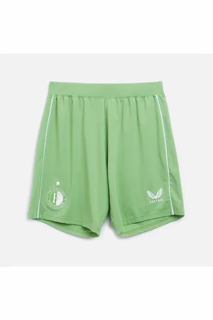 CASTORE Herre FR Feyenoord 23/24 Pro Tredje Alternativ Shorts Shamrock/Brilliant Hvid