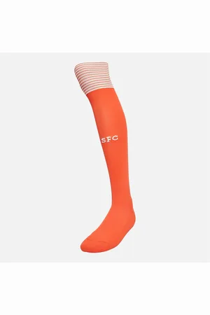 CASTORE SFC Sevilla FC 23/24 Tredje Målmand Strømper Hot Coral/Brilliant Hvid