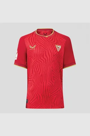 CASTORE Junior SFC Sevilla FC 23/24 Udebanetrøje True Red / Chili Red