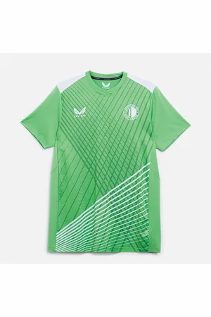 CASTORE Herre FR Feyenoord Third Matchday Trøje Shamrock / Brilliant Hvid