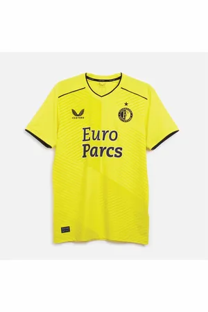 CASTORE Herre FR Feyenoord 23/24 Hjemme Målmandstrøje Blazing Yellow/Caviar
