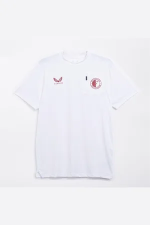 CASTORE Herre FR Feyenoord Lifestyle T-shirt Brilliant White