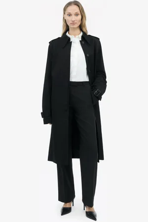 Tiger of Sweden Lamia C Trench Coat i Bomuld