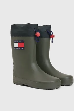 Tommy Hilfiger Toggle Drawstring Rain Boots