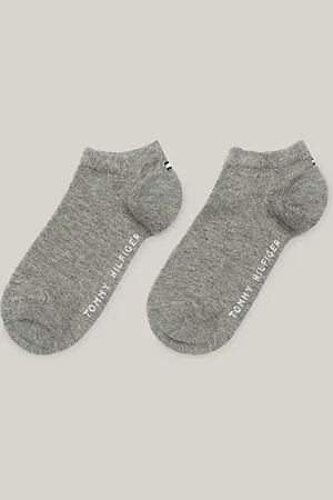 Tommy Hilfiger 2-Pack Contrast Cuff Trainer Socks