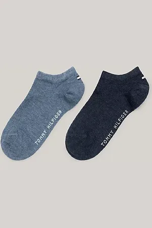 Tommy Hilfiger 2-Pack Contrast Cuff Trainer Socks