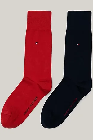 Tommy Hilfiger 2-Pack Classic Flag Embroidery Socks