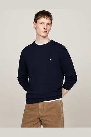 Tommy Hilfiger Crew Neck Jumper with Cashmere