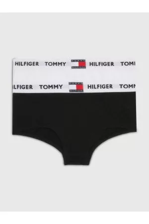 Tommy Hilfiger Piger Shorts - 2-Pack Tommy 85 Stretch Cotton Shorts