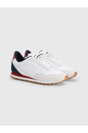 Tommy Hilfiger Mænd Sneakers - Elevated Leather Runner Trainers