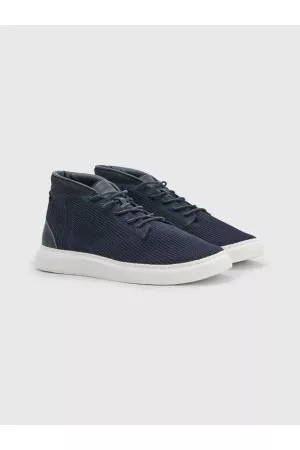 Tommy Hilfiger Mænd Støvler - Knit Lace-Up Hybrid Boots