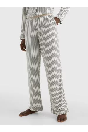Tommy Hilfiger Kvinder Pyjamas - Tonal Logo Stripe Pyjama Bottoms