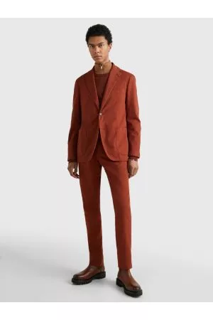 Tommy Hilfiger Mænd Jakkesæt - Garment-Dyed Stretch Twill Suit