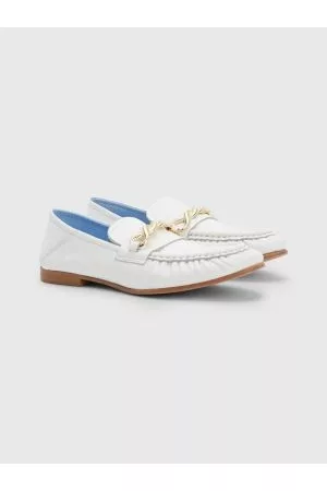 Tommy Hilfiger Kvinder Flade sko - Chain Leather Loafers