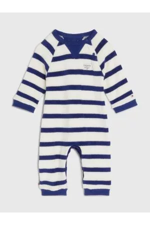 Tommy Hilfiger Drenge Onesies - One-Piece Organic Cotton Towelling Coverall