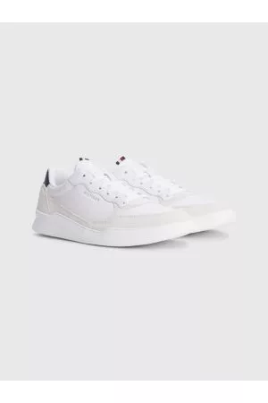Tommy Hilfiger Mænd Sneakers - Elevated Leather Cupsole Trainers