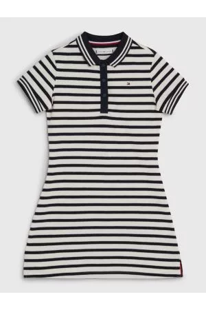 Tommy Hilfiger Piger Poloer - Essential Tipped Detail Polo Dress