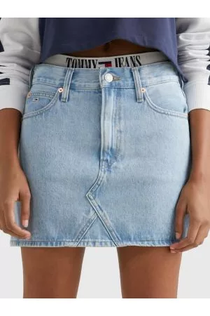 Tommy Hilfiger Kvinder Mininederdele - Izzie Denim Mini Skirt