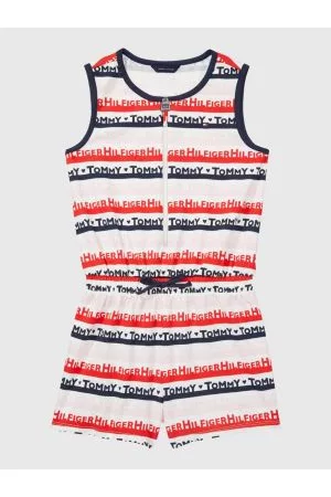 Tommy Hilfiger Piger Playsuits - Adaptive Knitted Playsuit