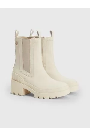Tommy Hilfiger Kvinder Pumps støvler - Block Heel Chelsea Boots