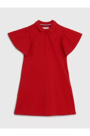 Tommy Hilfiger Piger Poloer - Essential Jacquard Polo Dress