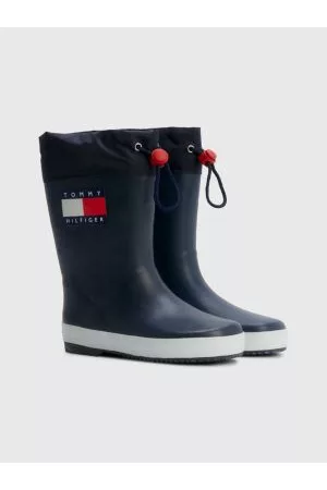 Tommy Hilfiger Støvler - Flag Toggle Rain Boots