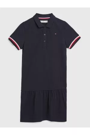 Tommy Hilfiger Piger Poloer - Essential Dropped Waist Polo Dress