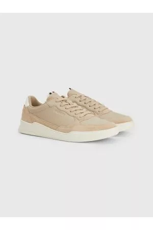 Tommy Hilfiger Mænd Sneakers - Elevated Leather Cupsole Trainers
