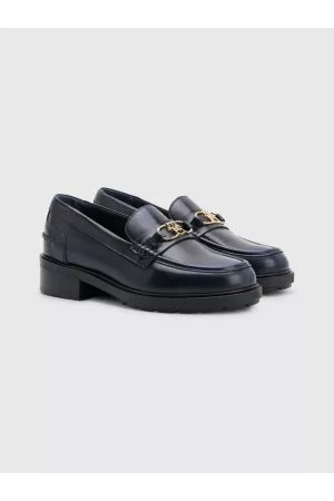 Tommy Hilfiger Kvinder Flade sko - Crest Leather Loafers